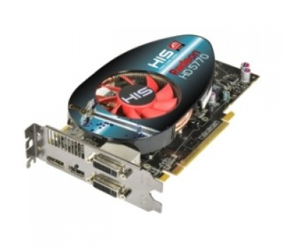 Imagine Placa video HIS ATI Radeon PCI-E HD 5770 1GB H577FN1GD